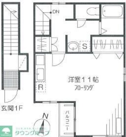 ヴィラ雅風の物件間取画像